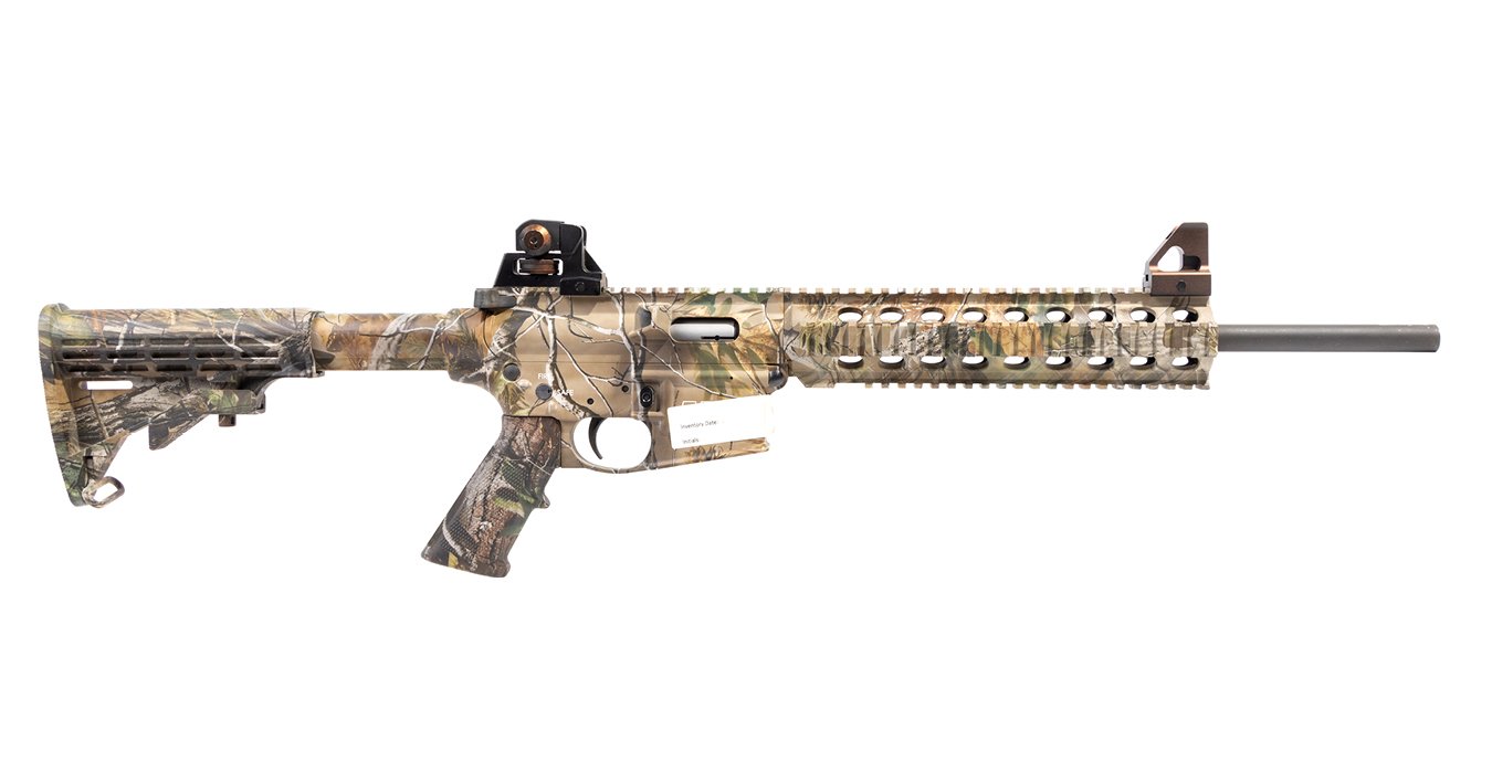 Smith & Wesson M&P15-22 22LR Rimfire Rifle with Realtree Camo Finish and Fixed Stock (Demo Model)(Magazine Not Included)