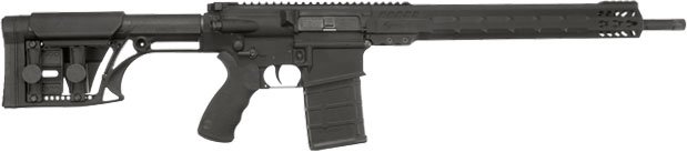 Armalite AR-10 Versatile Sporting Rifle AR10VSR, 308 Winchester, 18″, MBA-1 Stock, Black Finish, 20 Rds