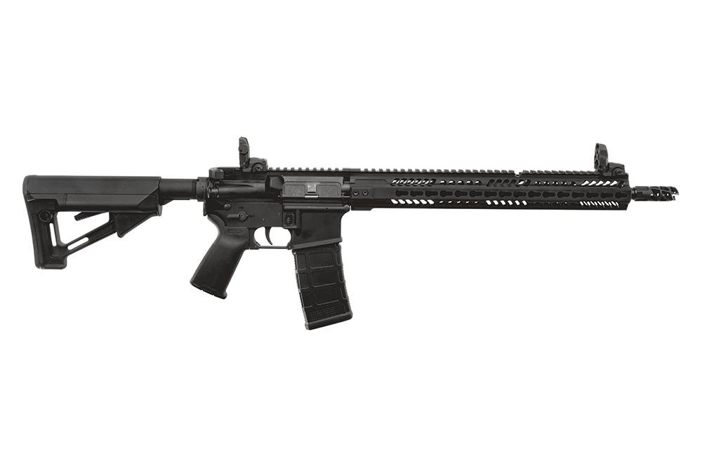 Armalite M-15 Piston Rifle M15PISTON, 223 Remington/5.56 NATO, 16″, Black Magpul STR Stock, Black Finish, 30 Rds