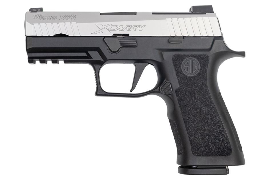Sig Sauer P320 X-Carry 9mm 17-Round Pistol Two-Tone with Stainless Slide and Black Frame