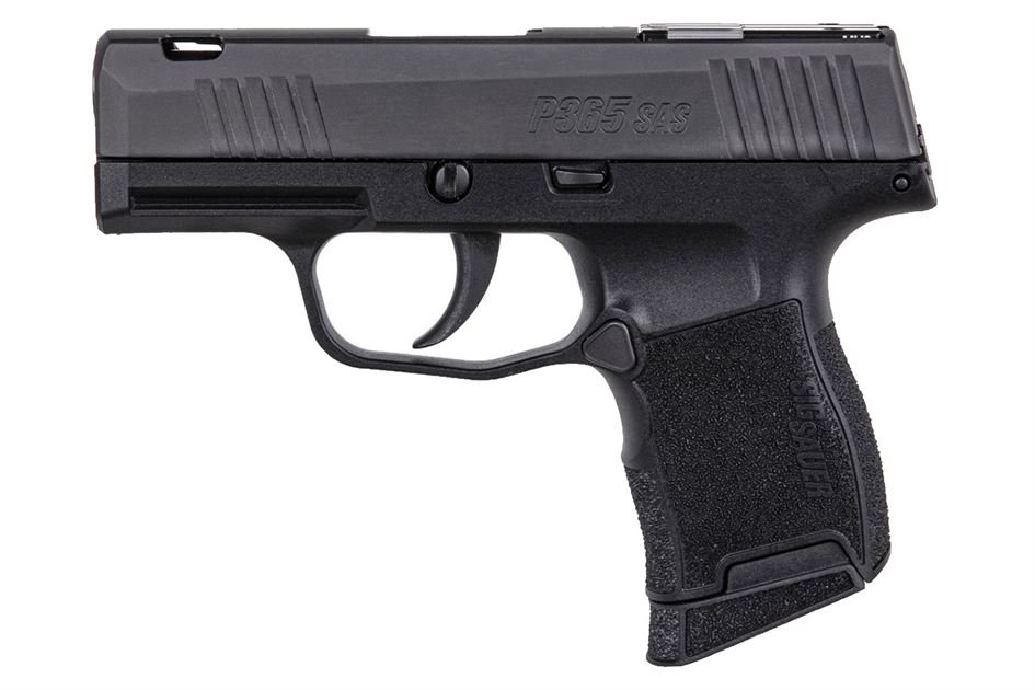 Sig Sauer P365 SAS 9mm Micro Compact Pistol with FT Bullseye Sight (One Mag Included)