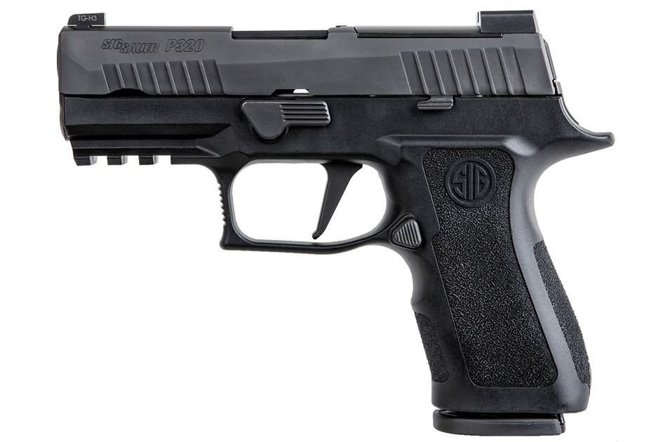 Sig Sauer P320 X-Compact 9mm 10-Round Pistol with Black Nitron Slide (Romeo1 Pro Compatible)