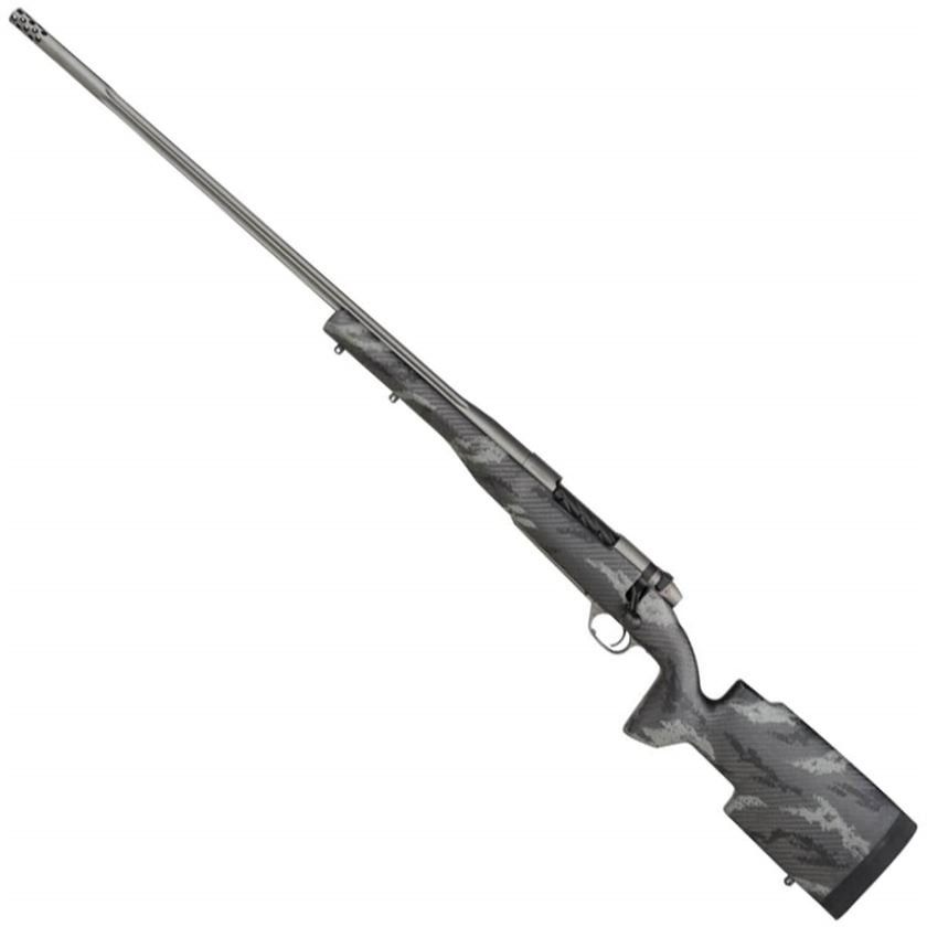 Weatherby Mark V Accumark Pro Left Hand Tungsten Gray Bolt Action Rifle – 30-378 Weatherby Magnum – 26in
