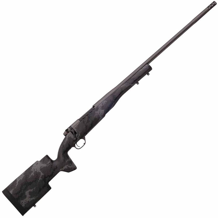 Weatherby Mark V Accumark Pro Tungsten Gray Bolt Action Rifle – 30-378 Weatherby Magnum