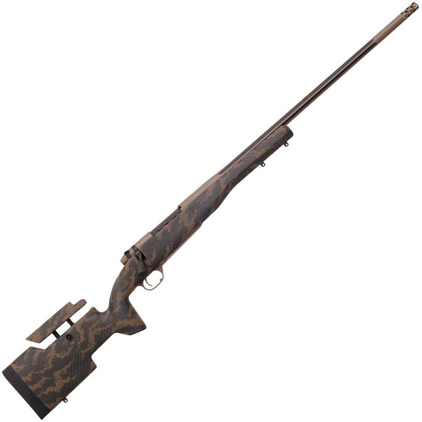 Weatherby Mark V Accumark Elite Coyote Tan Bolt Action Rifle – 300 Weatherby Magnum