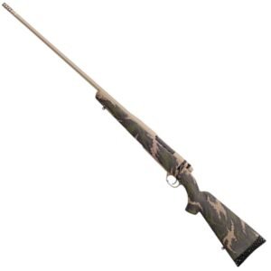 Weatherby Mark V Backcountry Left Hand McMillan Tan Bolt Action Rifle – 300 Weatherby Magnum – 26in