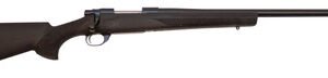 Howa Hogue Heavy Barrel Varminter Rifle HGR90222, 223 Remington, 20″, Black Hogue Overmolded Stock, Blued Finish, 5 Rds