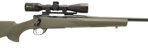 Howa Panamax Rifle Package HPP63408, 338 Winchester Magnum, 24″, Green Hogue Overmolded Stock