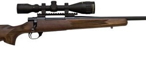 Howa Hunter Combo Bolt Action Rifle w/Scope HHR61201, 22-250 Remington, 22 in, Walnut Stock, Blue Finish, 5 Rd