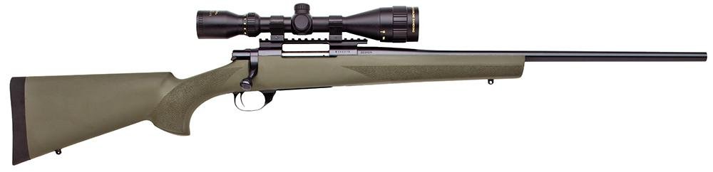 Howa Hogue Gameking Rifle Package HGK60207, 223 Remington, 22″, Black Hogue Overmolded Stock, Blued Finish