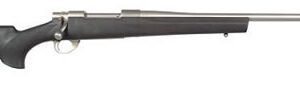 Howa M-1500 Rifle w/Hogue Stock HGR62112, 243 Winchester, 22″, Bolt Action, Black Synthetic Stock, Stainless Steel Finish, 5 Rds