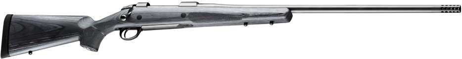 Sako 85 Long Range Rifle JRSLH44, 338 Lapua Magnum, 26 in, Dark Grey Laminate Stock, Blue Finish