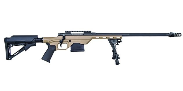 Mossberg MVP LC 6.5 Creedmoor Flat Dark Earth (FDE) Bolt-Action Precision Rifle