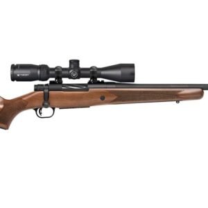 Mossberg Patriot 270 WIN Bolt-Action Rifle with Vortex Crossfire II 3-9x40mm Scope and Walnut Stock