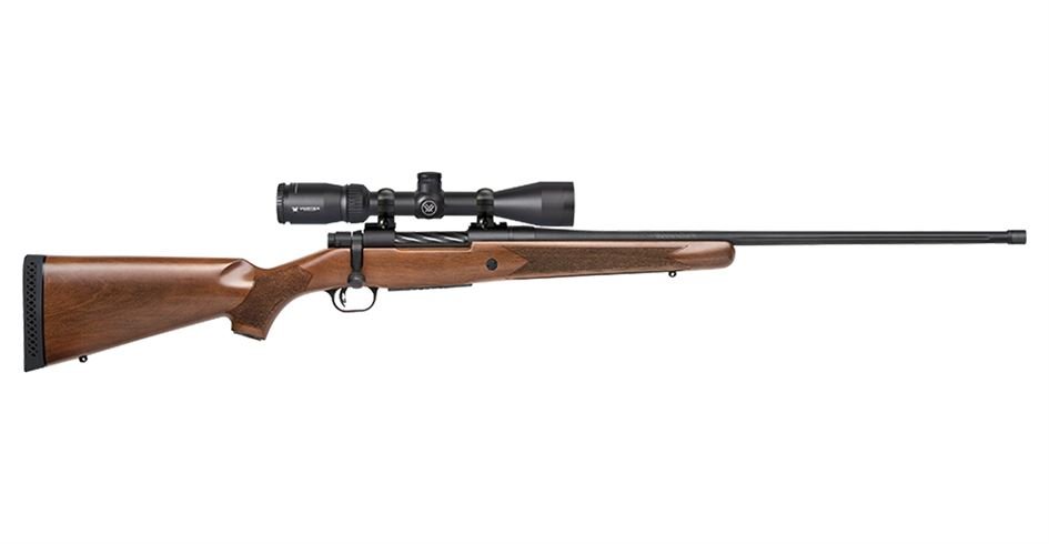 Mossberg Patriot 300 Win Mag Bolt-Action Rifle with Walnut Stock and Vortex Crossfire II Scope