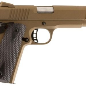 Howa Citadel M-1911 Officer Pistol C9MMCS148H00, 9mm, 3.5″, Hogue Grips, Burnt Bronze Cerakote Finish, 8 Rds