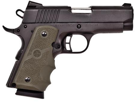 Howa Citadel M-1911 Pistol CIT45CSPHGRN, 45 ACP, 3.5″, Green Hogue Grips, Black Finish, 7 Rds