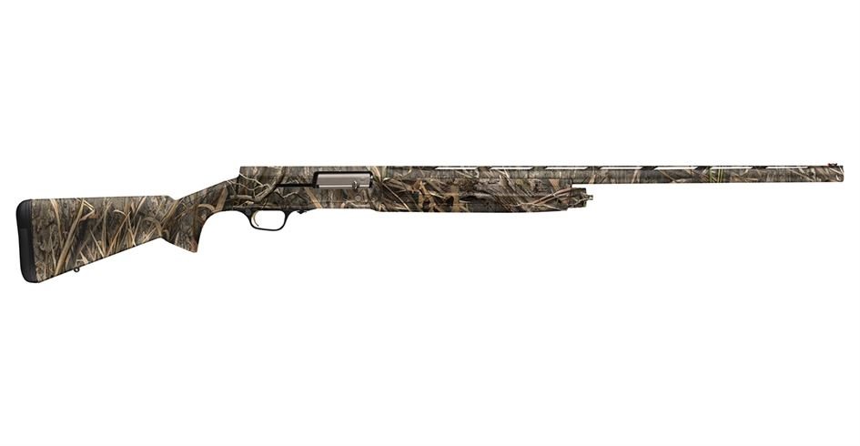 Browning A5 12 Gauge Semi Auto Shotgun with Mossy Oak Shadow Grass Habitat Camo Finish