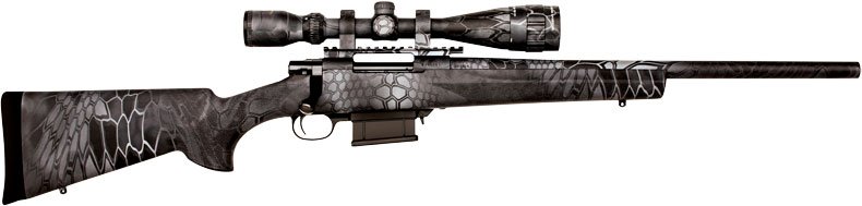 Howa Kryptek Full Dip Rifle Package HKF90227KTF, 223 Remington, 20″, Kryptek Typhon Stock, Kryptek Typhon Finish