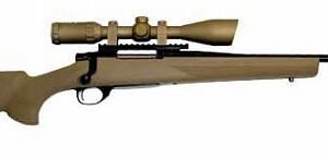 Howa Ranchland Compact Rifle Combo HGR36309S, 308 Winchester, 20 in, Coyote Sand Synthetic Stock, Blue Finish, w/Scope & Rings