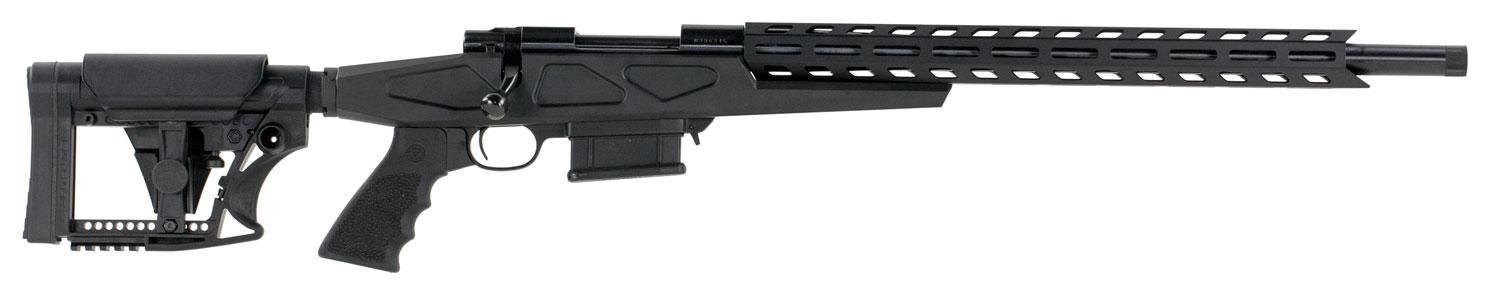 Howa HCR APC Bolt Action Rifle HCRA73122, 308 Winchester, 20″, Luth-AR MBA-4/Aluminum Chassis Black Stock, Black Finish, 10 Rd