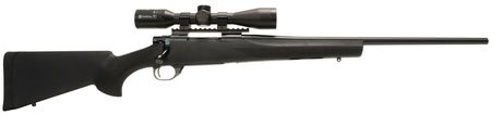 Howa Panamax Rifle Package HPP63707, 7mm Remington Magnum, 24″, Black Hogue Overmolded Stock