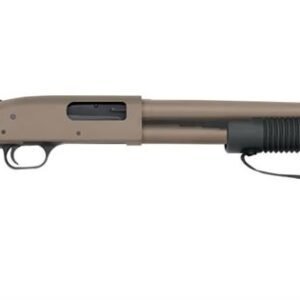 Mossberg 590 Shockwave Flat Dark Earth Cerakote 12 Gauge Pump-Action with 14 inch Barrel