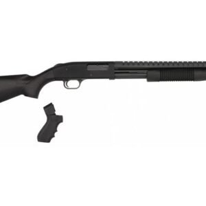 Mossberg 500 12 GA Pump-Action Shotgun Parkerized with Pistol Grip