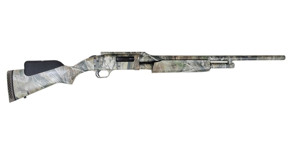 Mossberg 500 Slugster 20 Gauge Pump Shotgun with Mossy Oak Camo Finish