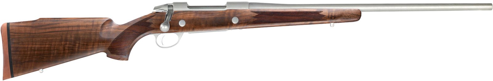 Sako 85 Hunter Stainless Rifle JRS1H16, 308 Winchester, 22 7/16 in, 85 Short Action, Walnut Stock