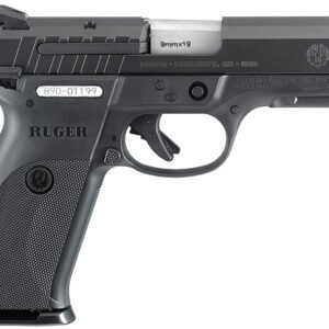 Ruger 3340 SR9E Standard Double 9mm 4.1″ 17+1 Black Polymer Grip Blued