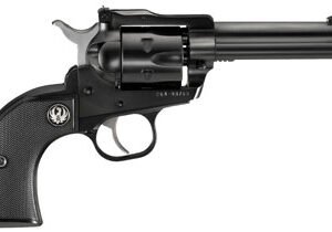 Ruger 10623 Single-Six Convertible 22LR/22Mag 4.62″ 6rd w/AS Blk Rubbr Grip Blue