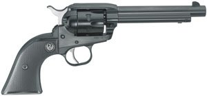 Ruger Single-Six Convertible 22LR/22Mag 5.5″ 6rd w/FS Blk Rubber Grip Blue
