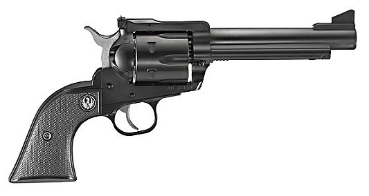Ruger 10465 Blackhawk New Model 45 Colt 5.5″ 6rd Black Hard Rubber Grip Blue
