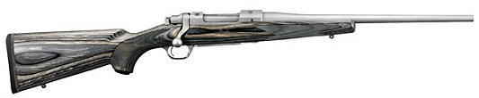 Ruger 77 Bolt 243 Winchester 16.5″ Laminated Matte Stainless