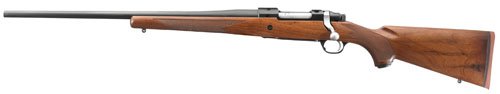 Ruger 77 Bolt 300 Ruger Compact Magnum 20″ American Walnut Blue