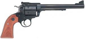 Ruger Blackhawk Bisley 44 RemMag 7.5″ 6rd Hardwood Grip Blued Adjustable
