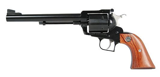 Ruger Super Blackhawk Standard 44 RemMag 7.5″ 6rd Rosewood Grip Blue