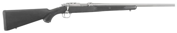 Ruger 77 Bolt 22 Long Rifle 20″ Synthetic Stainless Steel