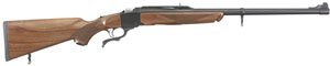 Ruger No. 1 Falling Block 375 Holland & Holland Magnum 24″ American Walnut Blue