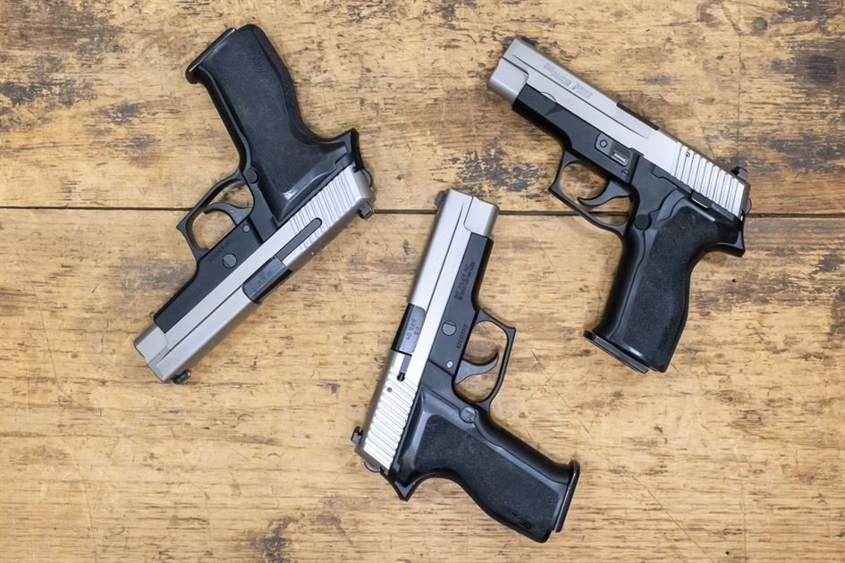 Sig Sauer P226 40 S&W Ohio State Highway Patrol DAK Police Trade-In Pistol (Fair Condition)