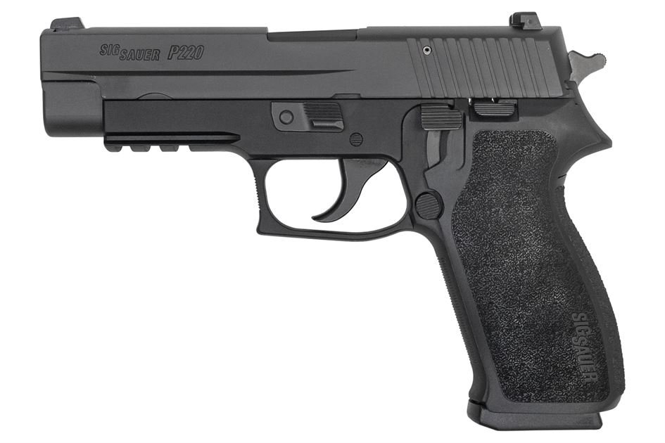Sig Sauer P220R 45 DASA 8-Round Police Trade-in Pistol w/ Night Sights and 3 Mags (New In Box)