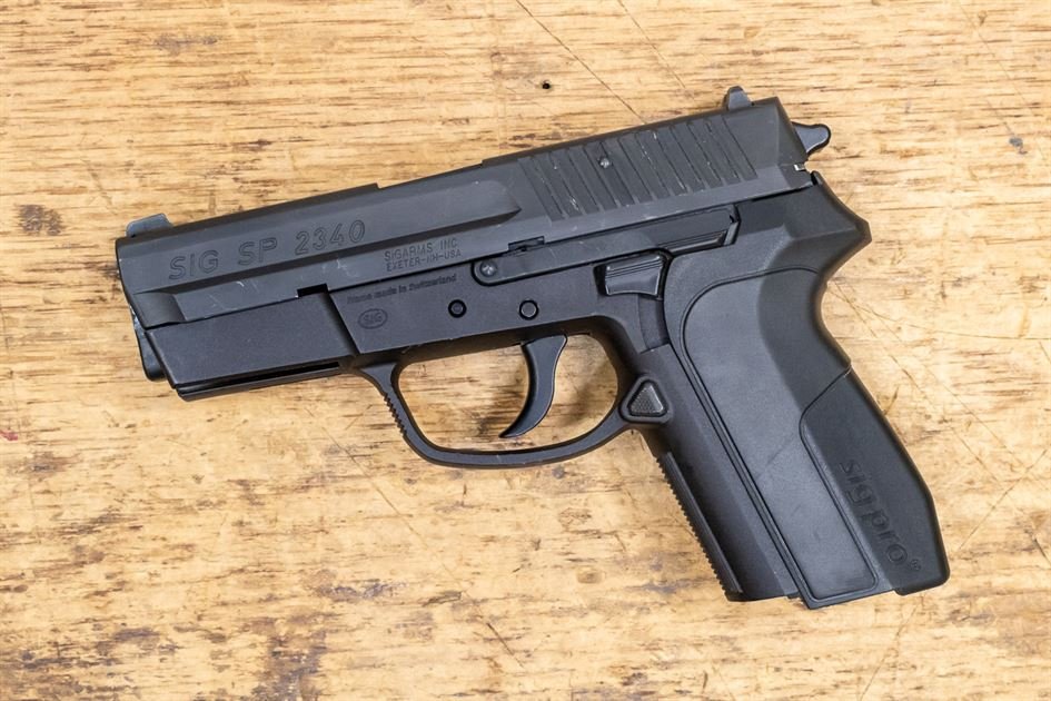Sig Sauer SP 2340 40 S&W Police Trade-in Pistol (NO MAGAZINE)