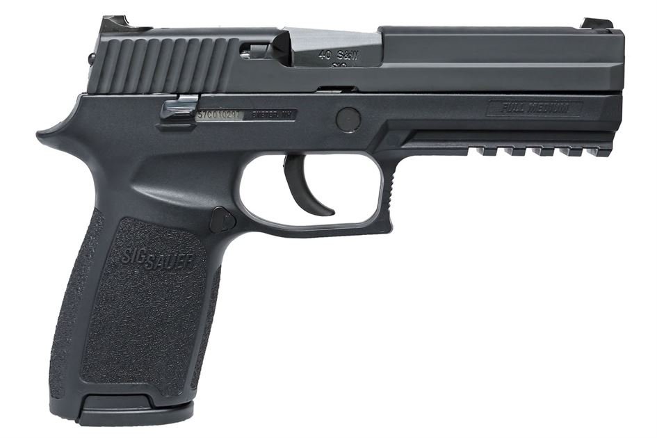Sig Sauer P250 Full-Size 40 S&W Police Trades (New in Box) with 3 Mags Night Sights and Rail